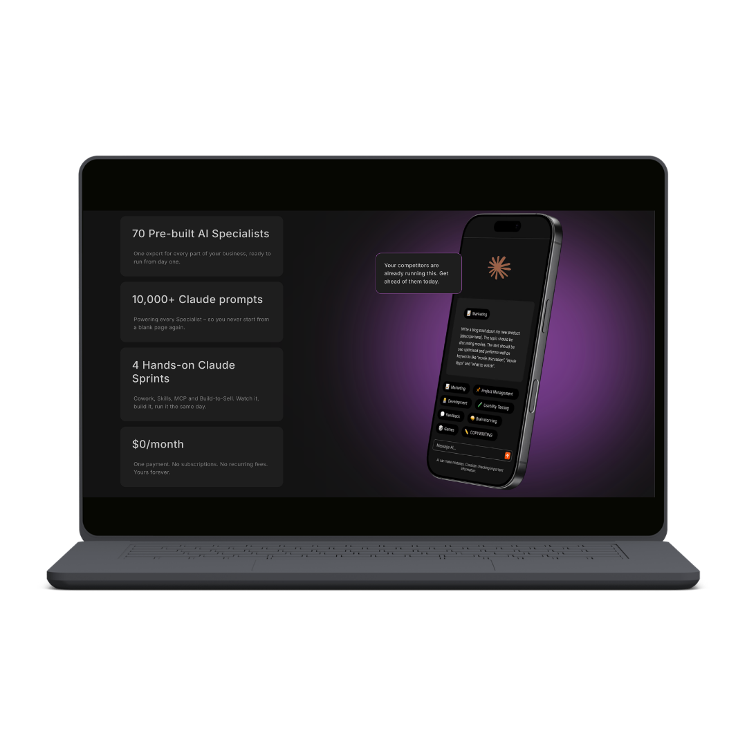 Darius Lukas - 70 AI Specialists + Business Growth System for Claude